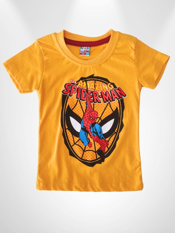 Erkek Çocuk Tshirt Spiderman Detaylı